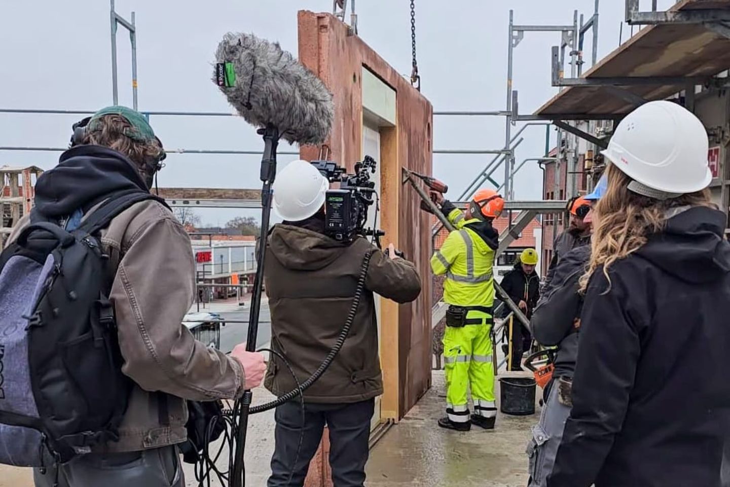 Einblicke in die Baustelle Care Living Gehrden